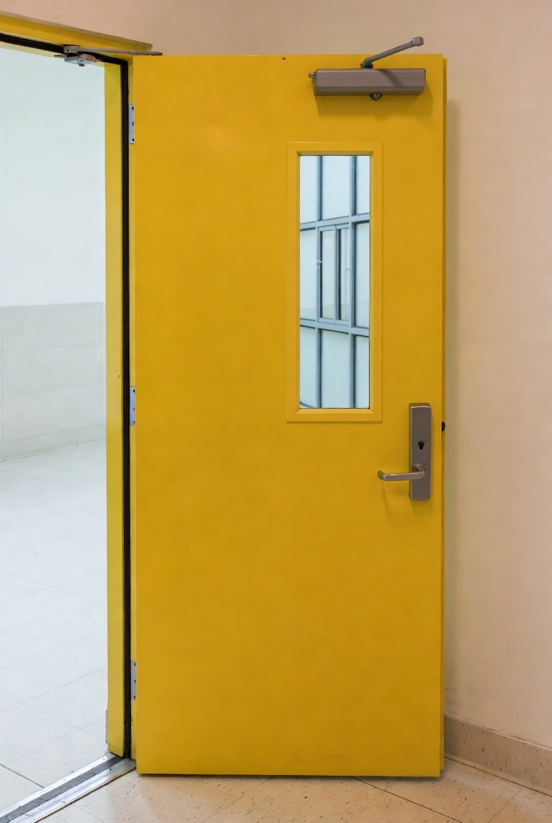 UL Certified Steel Fire Door for Enhanced Smoke Control