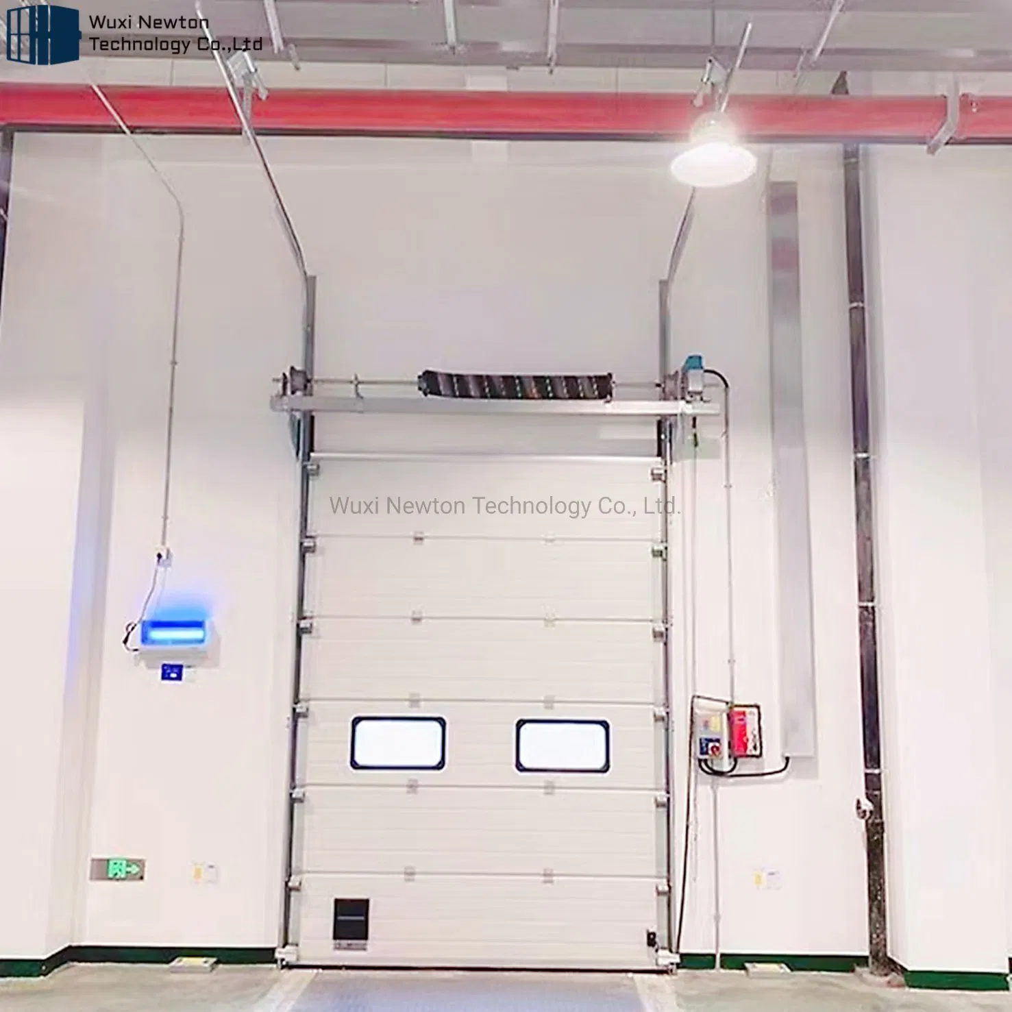 OEM Accepted Industrial Fire Rated Sectional Overhead Door