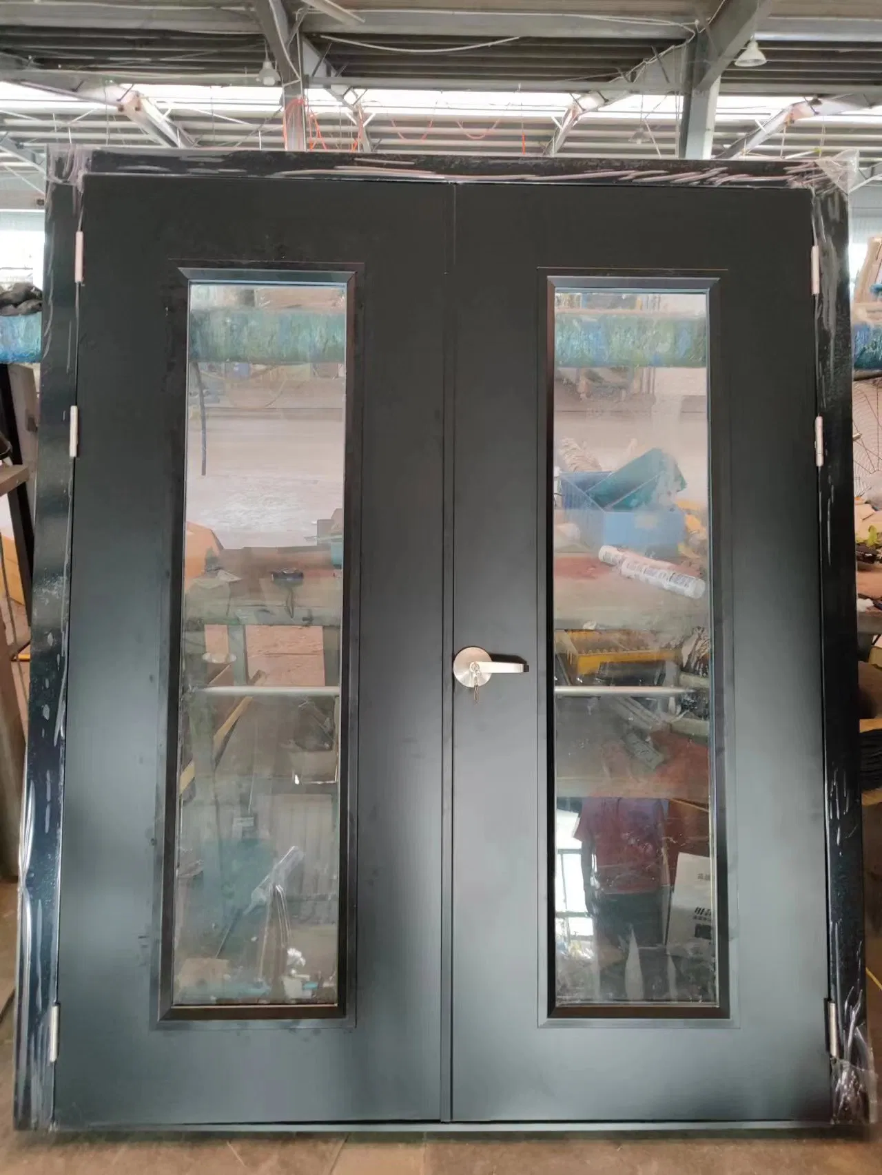 UL Fire Rated Glass Door Emergency Fire Exit Fireproof Door