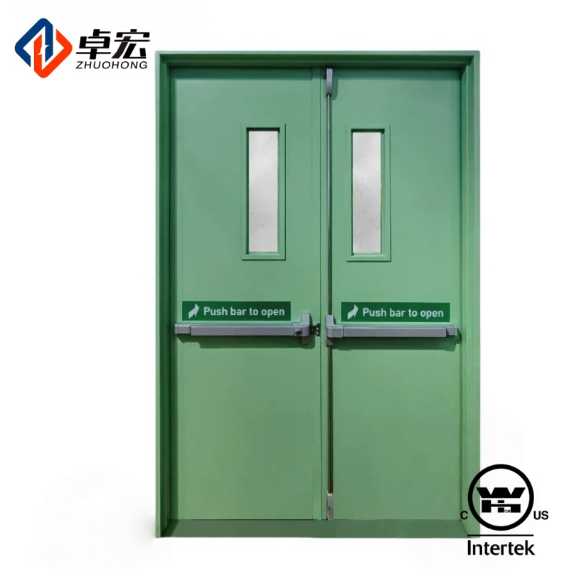 UL Wh En Fireproof Steel Doors for Emergency Exit