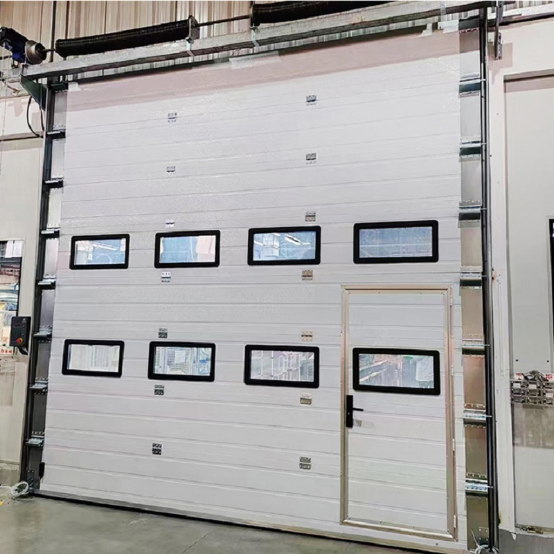 Durable and Lightweight Vertical Sectional Doors for Workshops