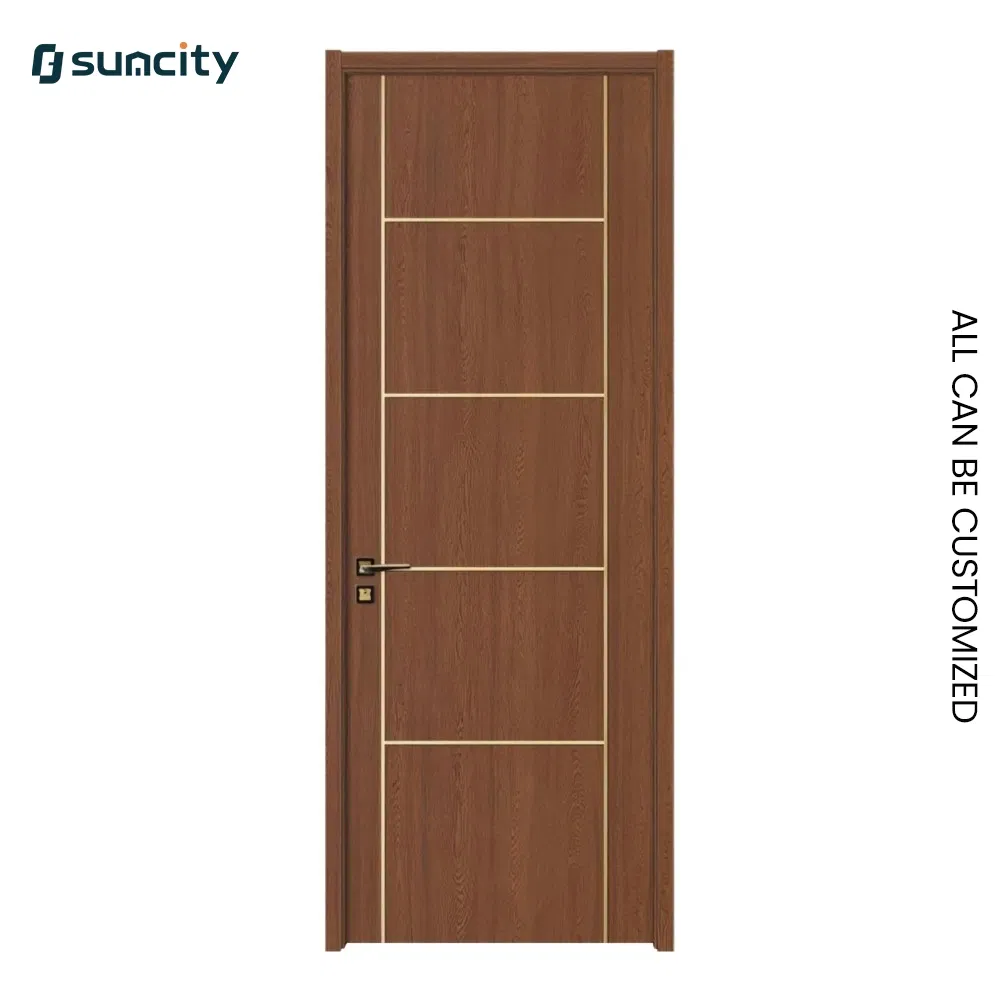 Commercial Fire Rated Acoustic Composite WPC Door for Bar and Restaurant Entrance