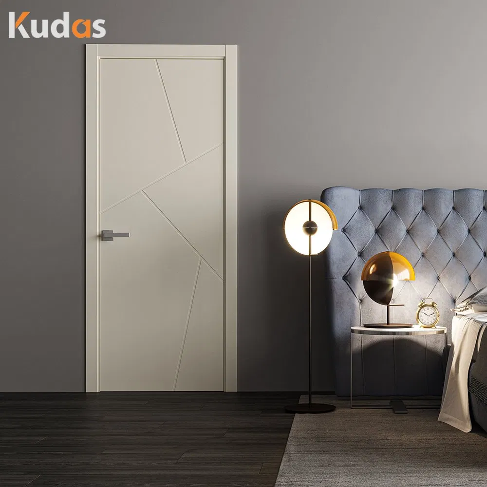 Kudas Acoustic Wooden Fire Rated Door Interior Fireproof Wood Door