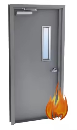 Durable 80 Minute Fire Emergency Exit Door for Safety