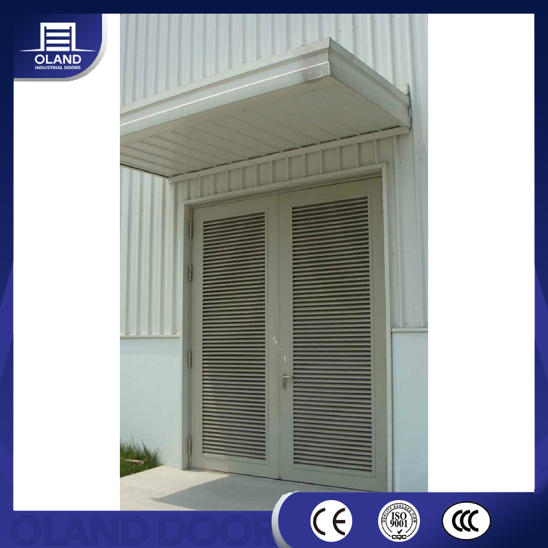 Wholesale Factory Modern Style Double Leaf Safety Emergency Exit Metal Door Fire Rated Steel Door for Exit/Entrance