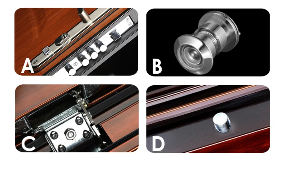 Steel Security Door Structure