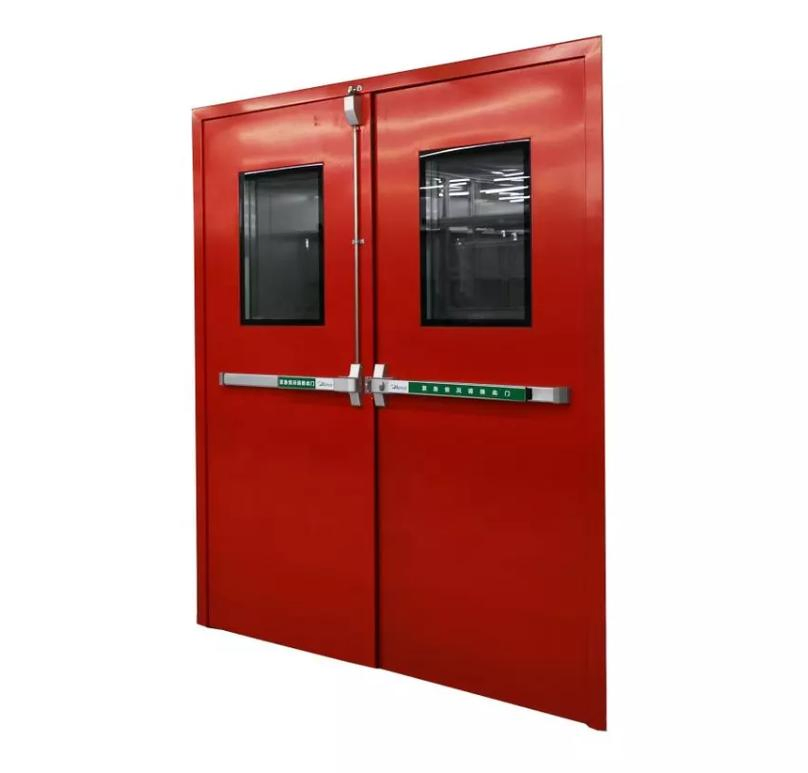 Double Doors Steel Emergency Exit Door with Other Cleaning Equipment