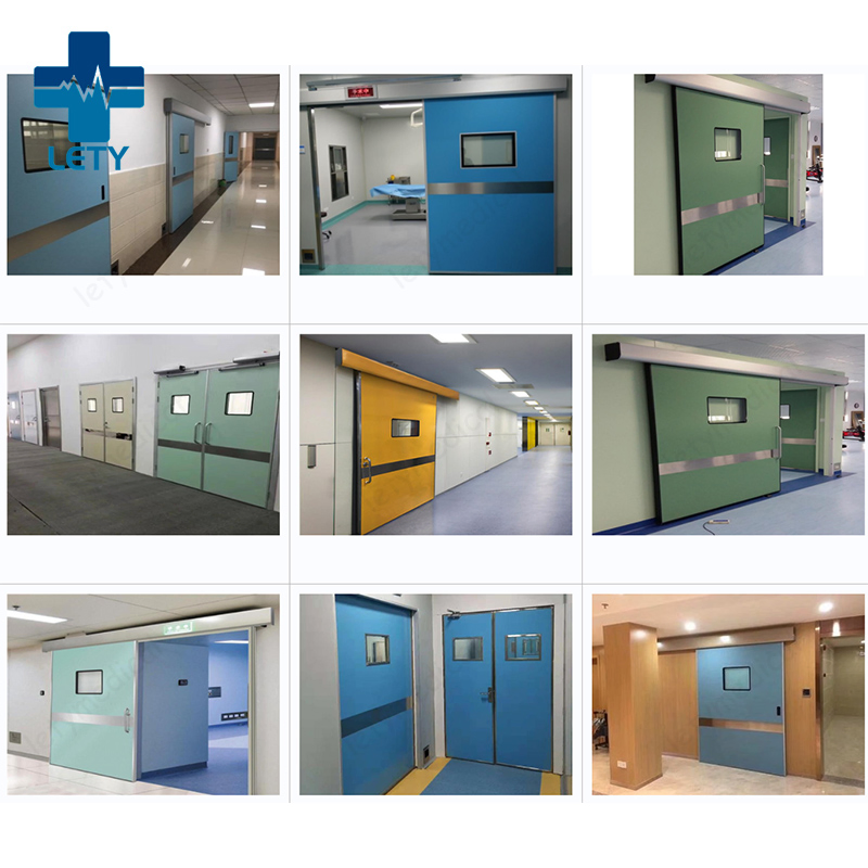X-ray Room Protective Radiation Light X-ray Shielding Automatic Sliding Door Lead Door