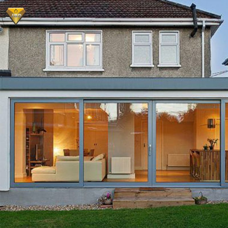 Premium Hurricane-Resistant Sliding Patio Door with Double Glazing