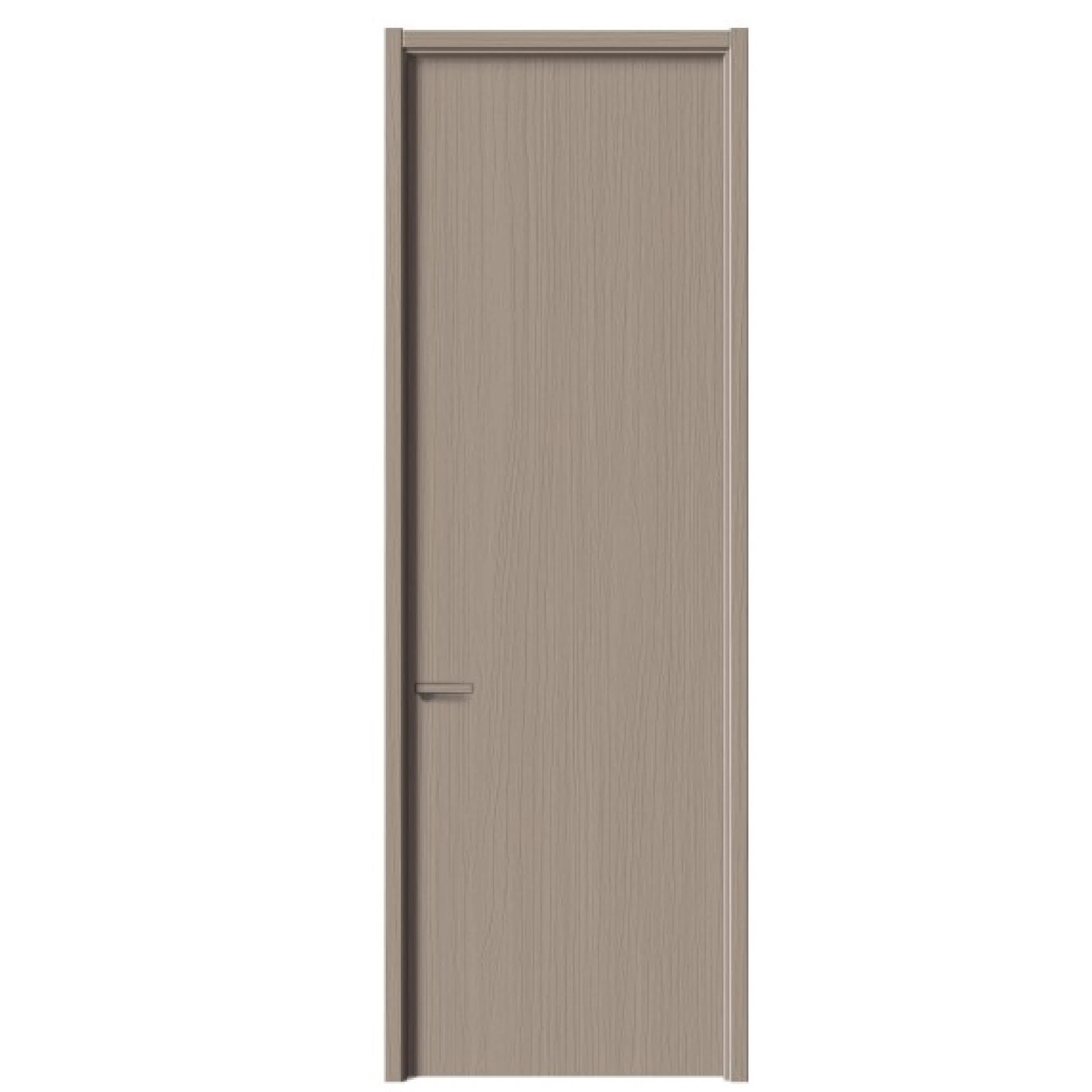 21. Fire Rated Acoustic Interior Wooden PVC Security WPC Door Certified for Hospital, School Hotel Safety Compliance