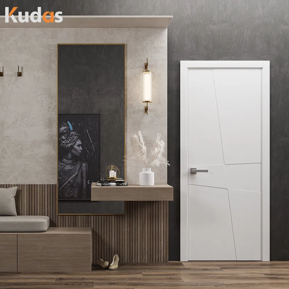 Kudas Acoustic Wooden Fire Rated Door Interior Fireproof Wood Door