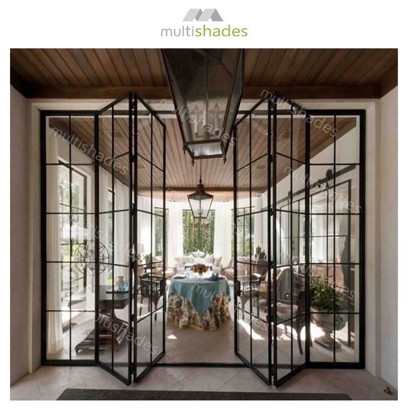 Rolay Aluminum Folding Door Rainproof Hurricane-Resistant Technology Anti-Pinch Safety &amp; Sound Insulation Mastery