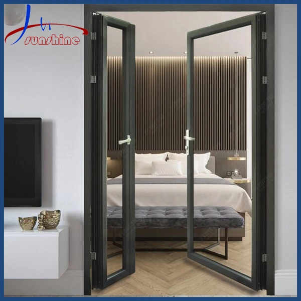 Customized Hurricane Resistant Aluminum Glass French/Casement Doors