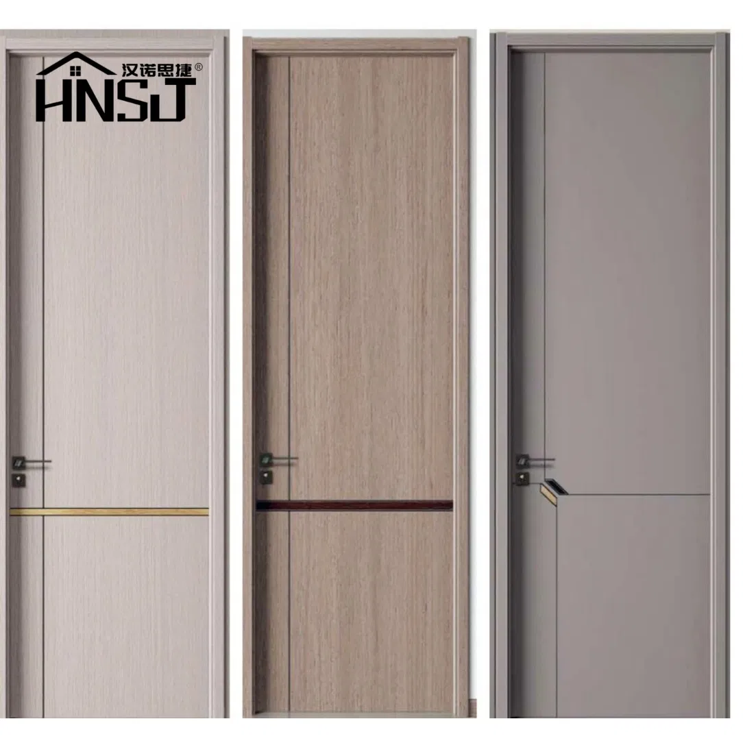 Modern Wood Clad Aluminium Composite Interior Glass Wooden Wood Door Outward Opening with Double Glazing for House Hotel Villa Entry