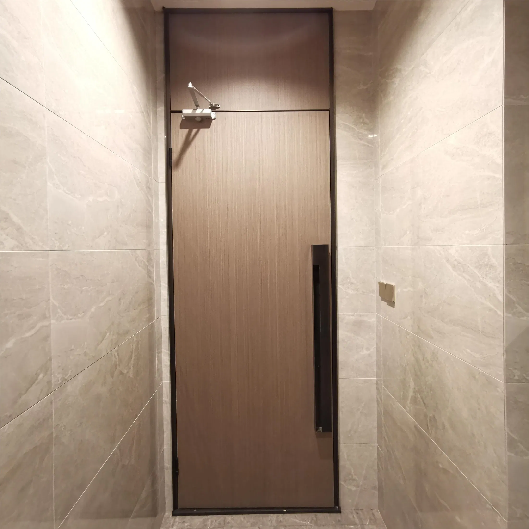 Premium Acoustic Fire Rated Doors with Tubular Chipboard, Black