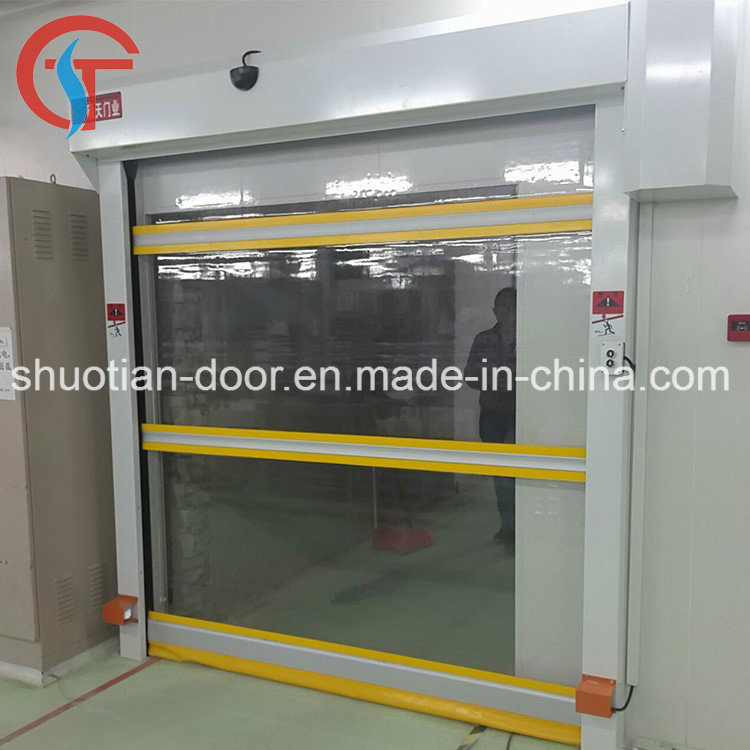 Industrial Electric PVC High Speed Door, High Speed Rolling Door, High Speed Roller Shutter Door (ST-001)