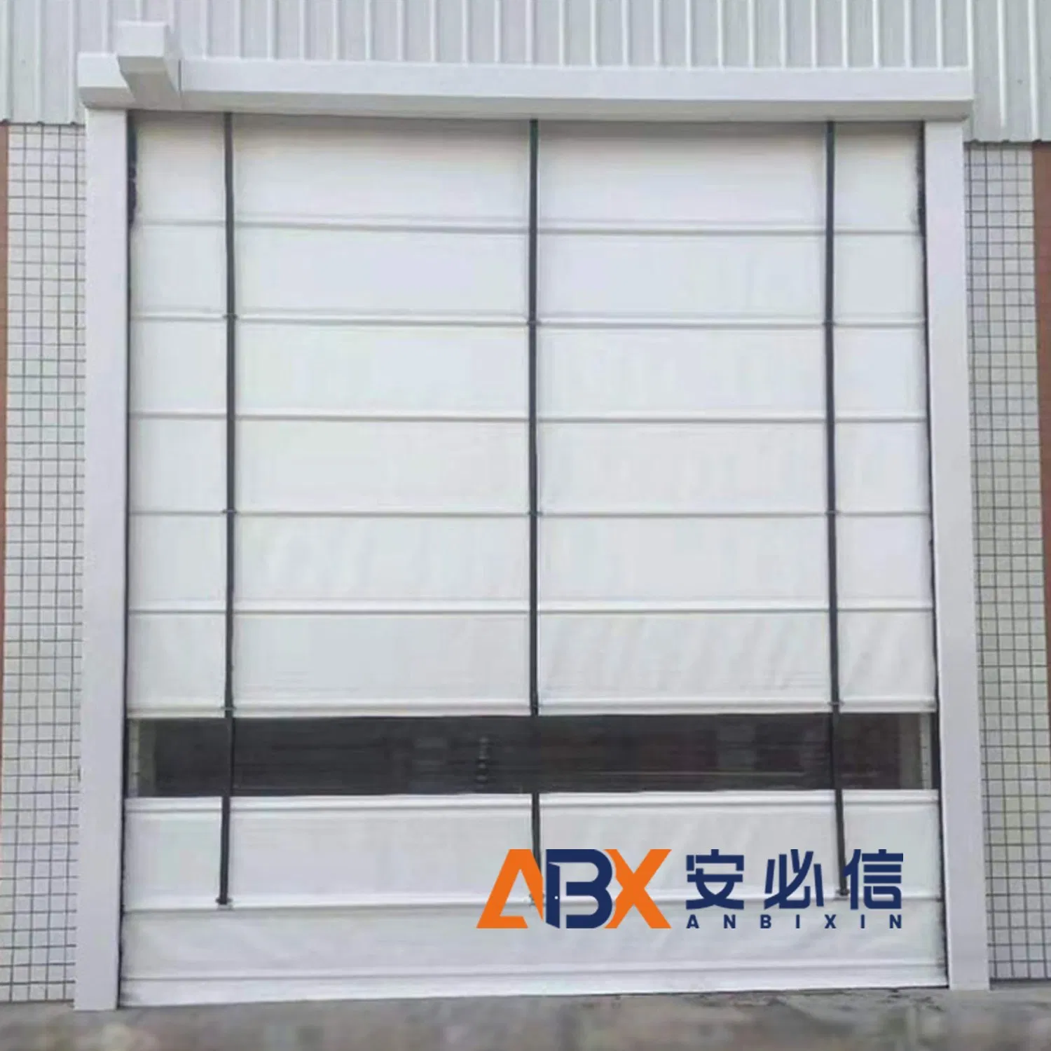 Aluminium PVC Industrial High Speed Quick Stacking Door with Durable Build and Energy Savings