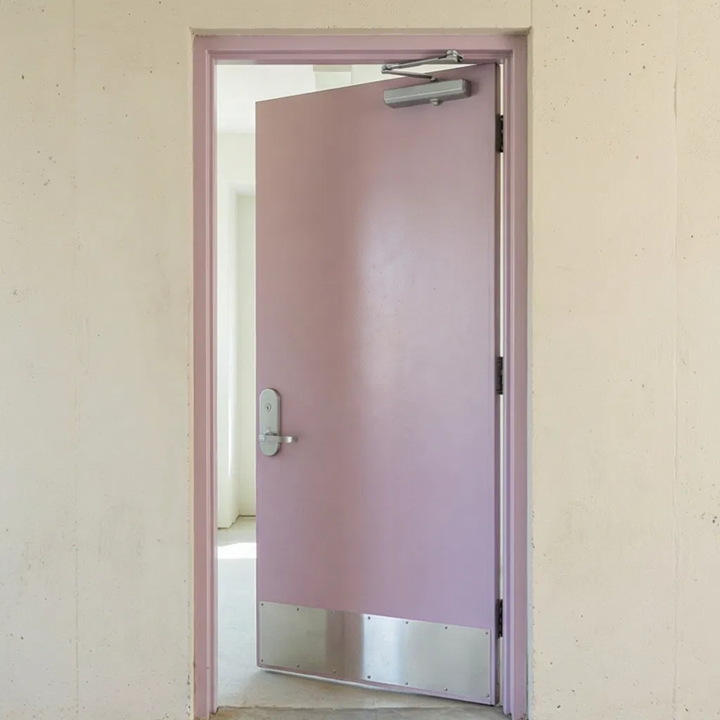 Durable Steel Fire Door with UL Certification for Smoke Control