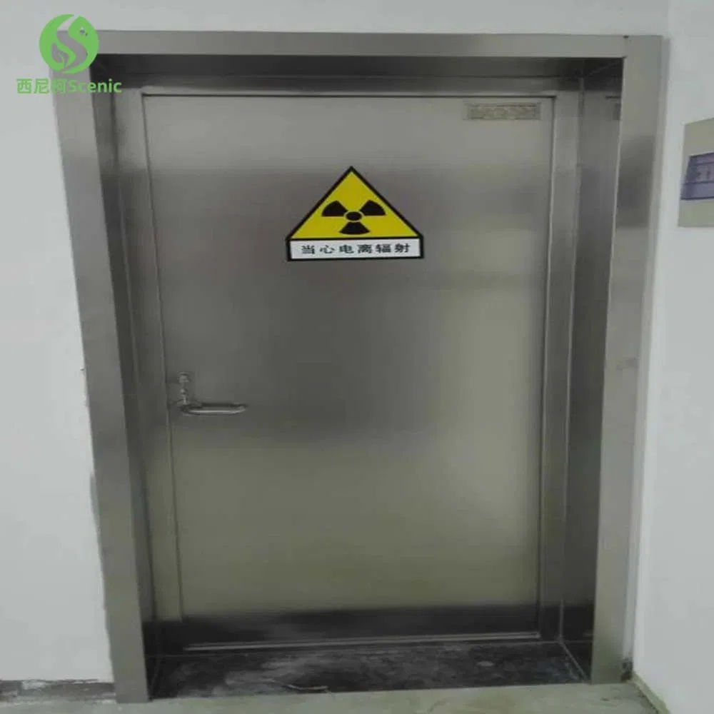 Hospital Operating Room Swing Door with Radiation Shielding