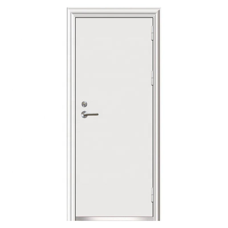 Flush Design Fireproof Steel Door School Classroom Fire Rated Smoke Control Doors with Ral Colors
