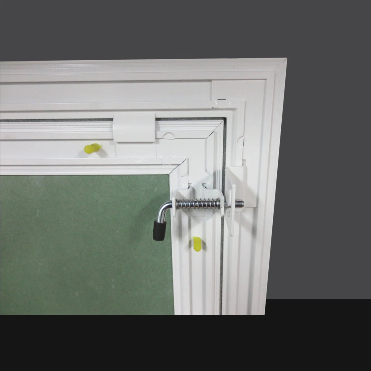 Moisture-Proof Aluminum Access Pane Ceiling Trap Door with Slide Lock Ap7720