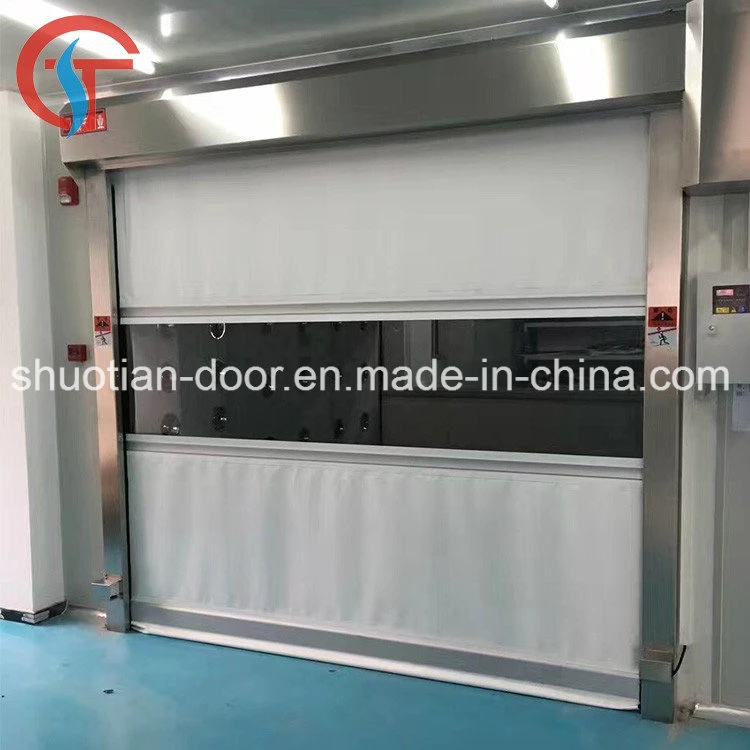 Industrial Electric PVC High Speed Door, High Speed Rolling Door, High Speed Roller Shutter Door (ST-001)
