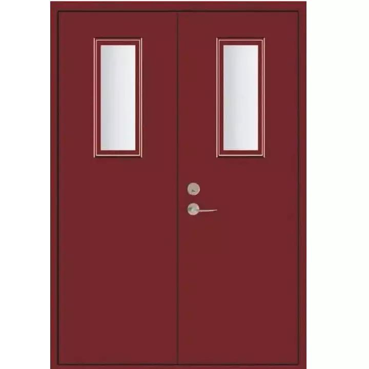 Smoke Resistant Fireproof Metal Exit Doors with UL Certificate