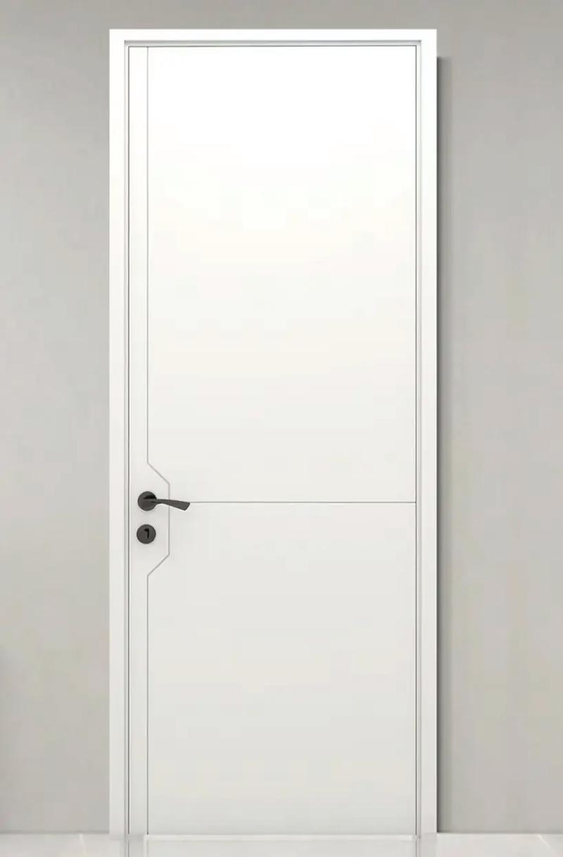 Wooden White Manufacturer Exterior Emergency Exit Fire MDF/HDF Wood Door