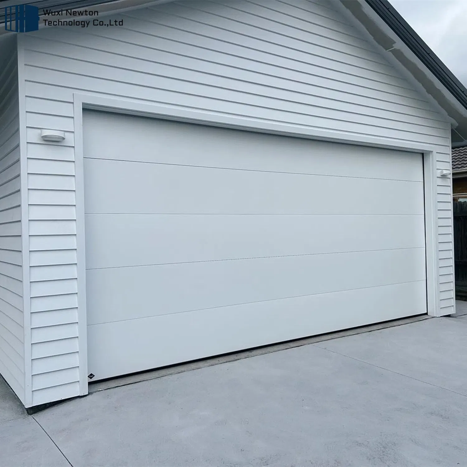 Factory Direct 16X8 Modern Insulated Hurricane Impact Resistant Steel Garage Doors