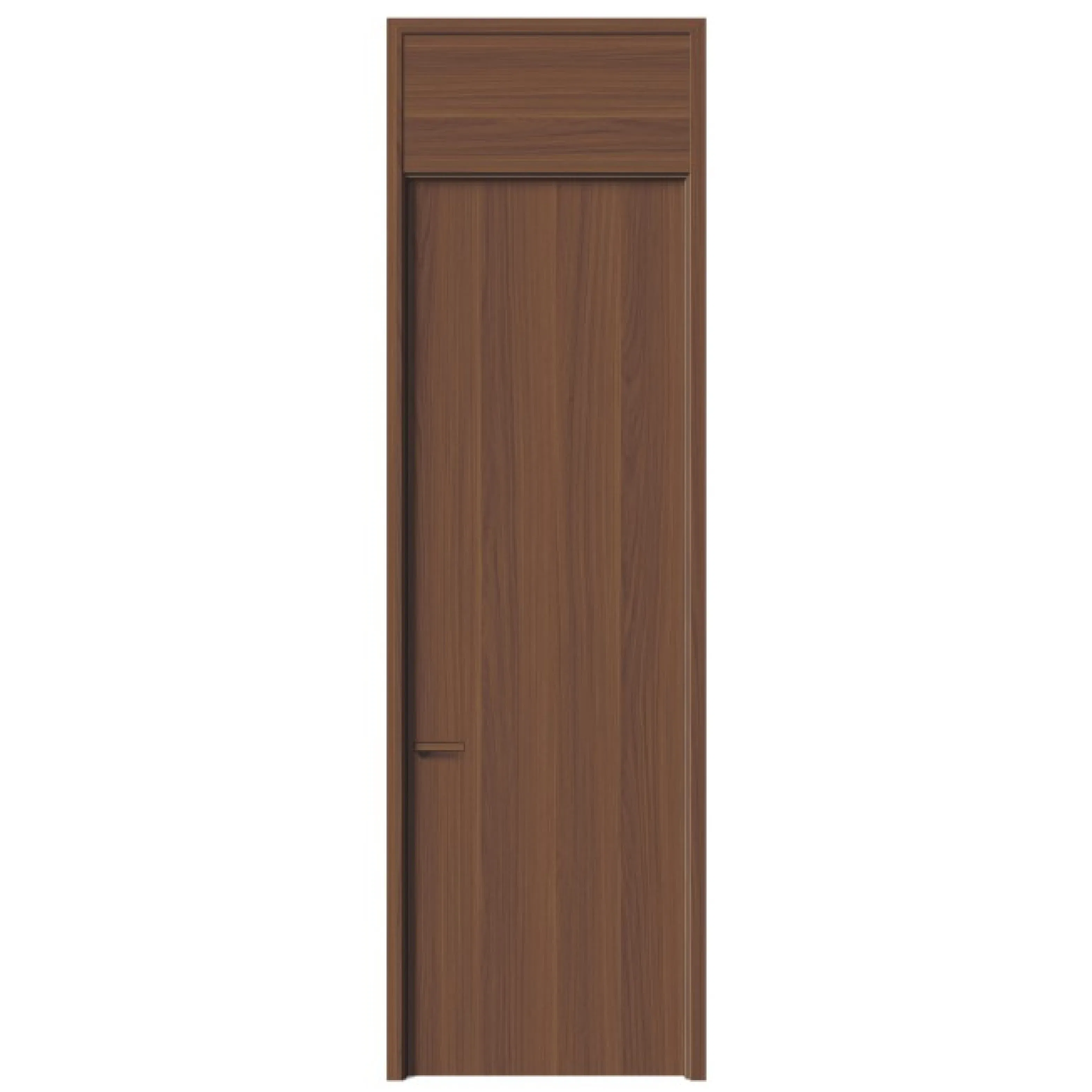 21. Fire Rated Acoustic Interior Wooden PVC Security WPC Door Certified for Hospital, School Hotel Safety Compliance