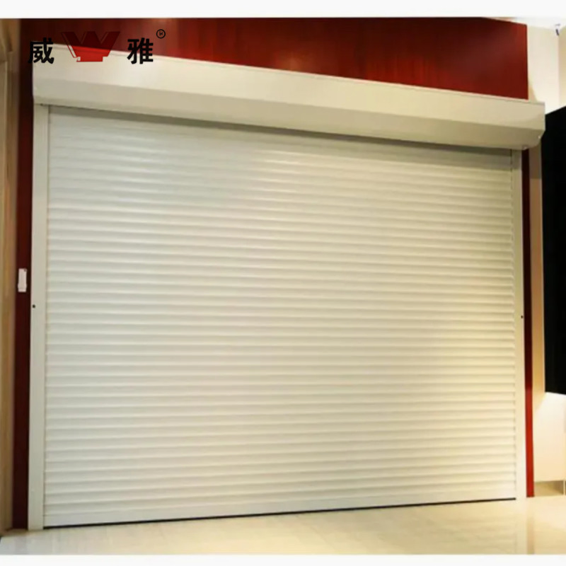 Automatic Galvanized Steel Fireproof Smoke Control Commercial Roller Shutter Door for Basements