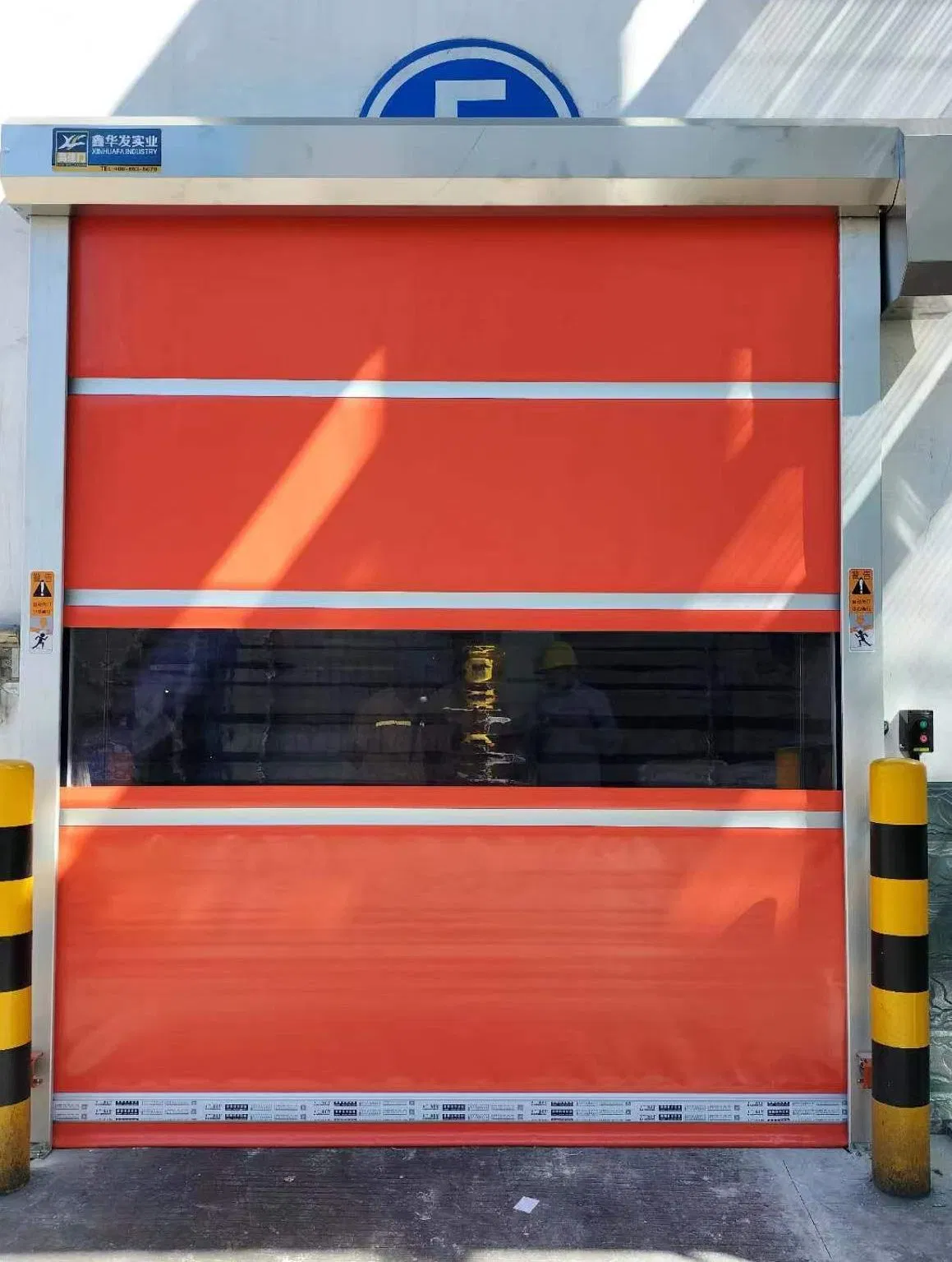 Hot Selling High Quality Fast-Acting Controlled Environments Automatic PVC High Speed Door for Clean Rooms or Warehouse
