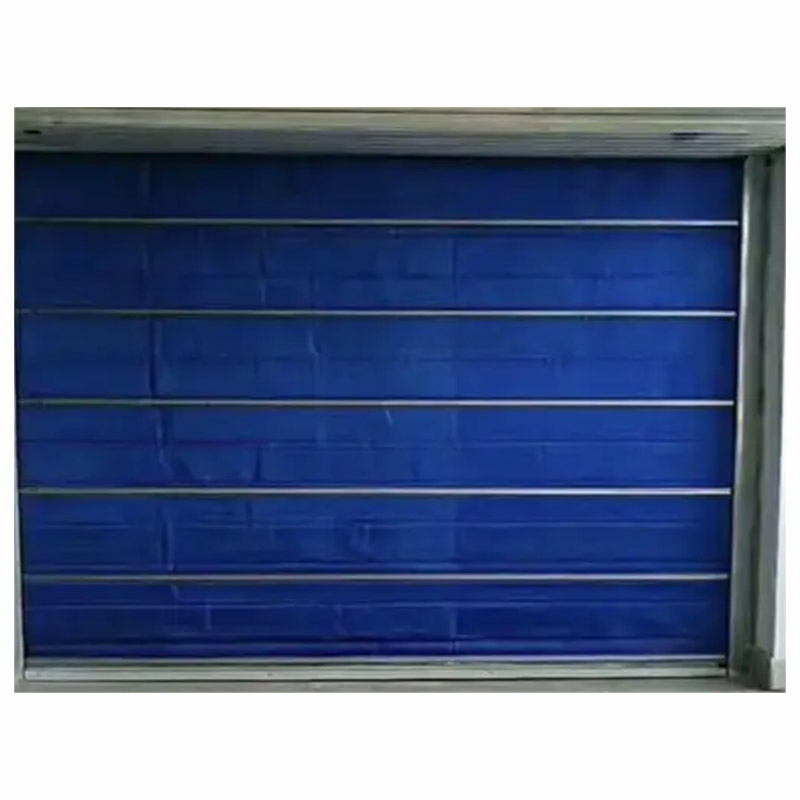 New Emergency Exit Fireproof Rolling Doors Electric Automatic Fire Rated Inorganic Fabric Curtain Roller Shutter Door