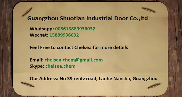 High Speed Door Application