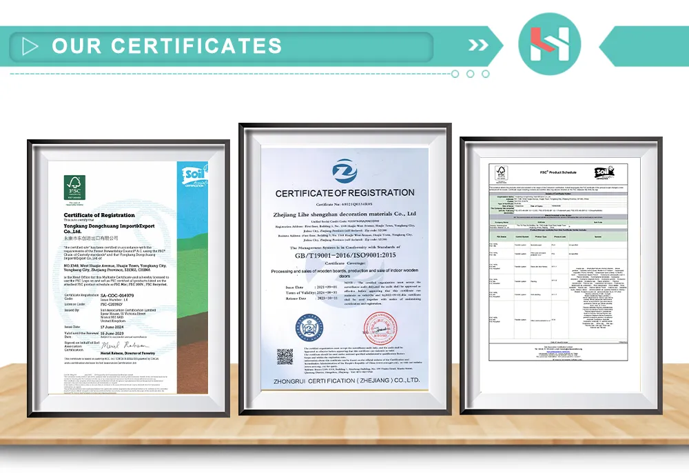 Certifications 1