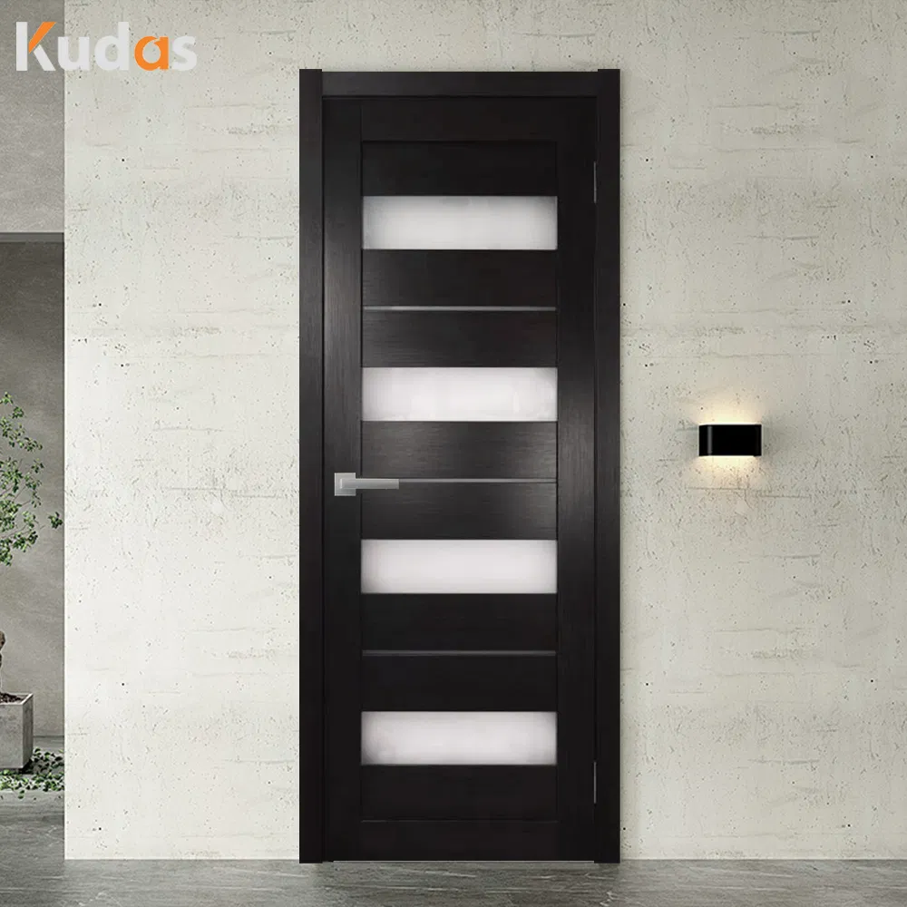 Factory Acoustic Wooden Fire Rated Waterproot Door Interior Fireproof Wood Door for Bathroom