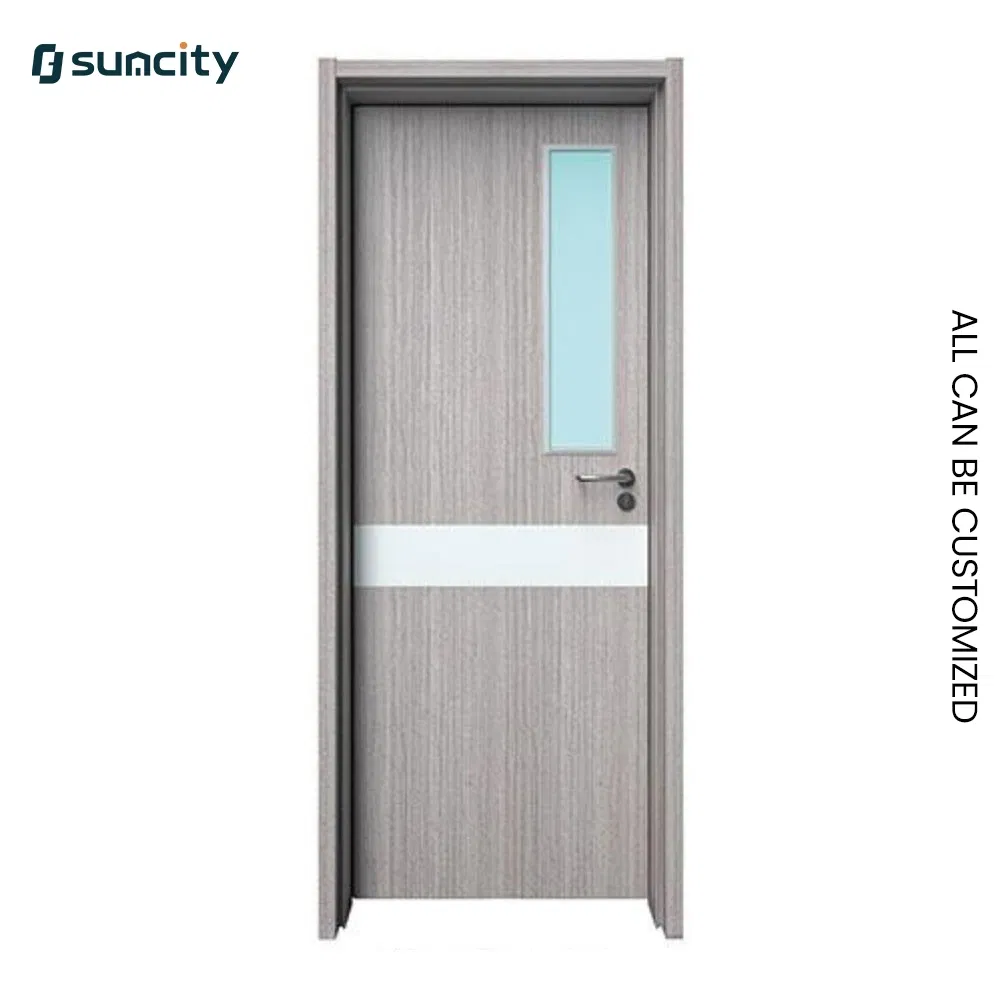 High Performance Sliding Radiation Shielding Cleanroom Laboratory Hospital Door for Research Labs