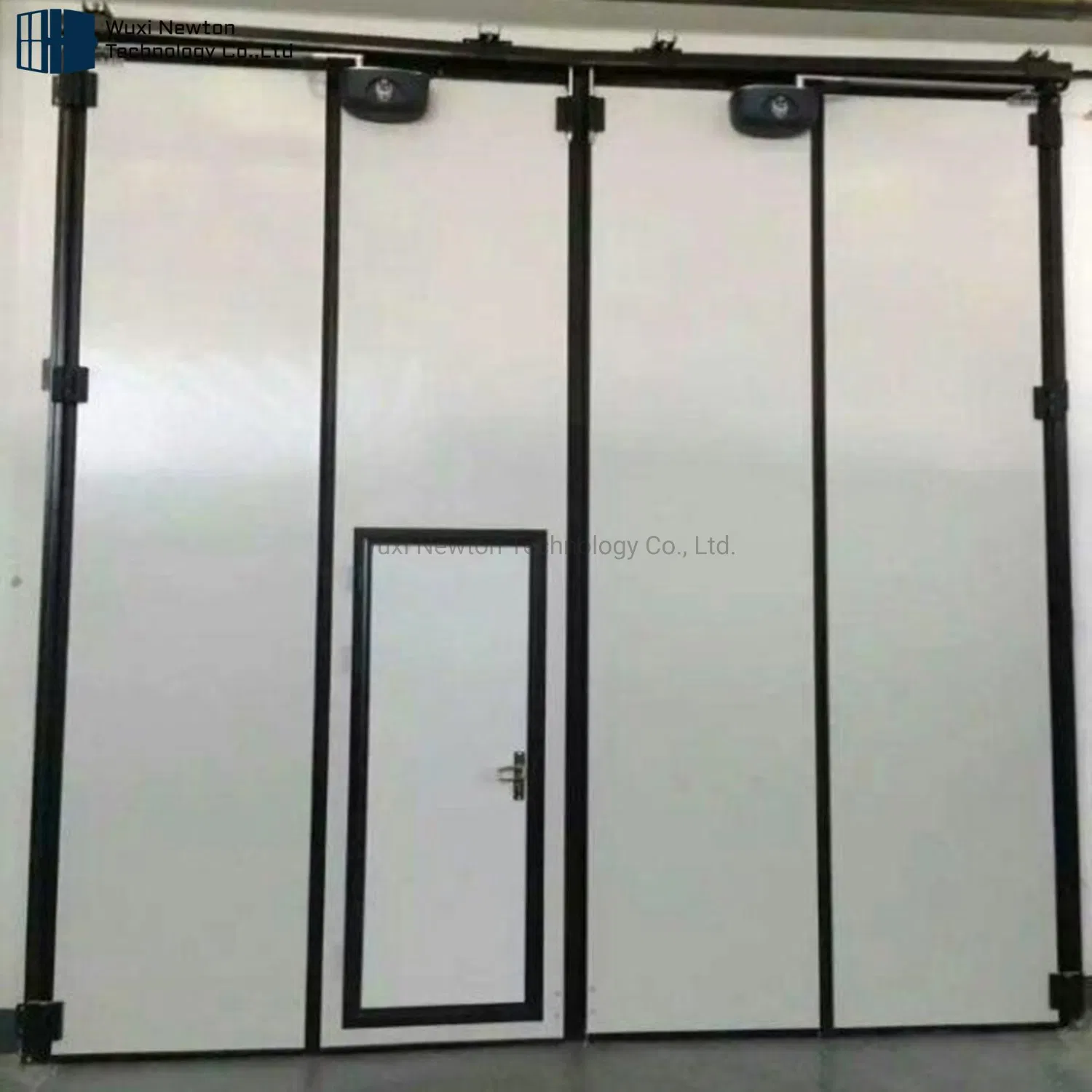 Folding Sliding Fire Rated Steel Aluminum Safe Workshop Industrial Folding Door