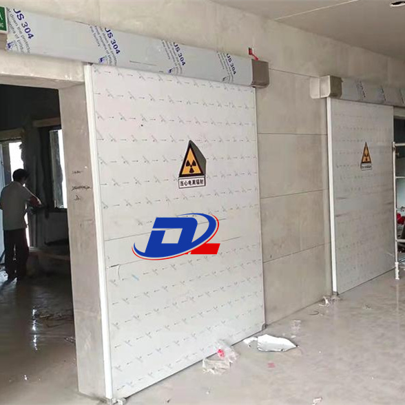 Radiation Shielding Clean Room Automatic Air-Tight Sliding Hospital Medical Airtight Sliding Door for Operation Room