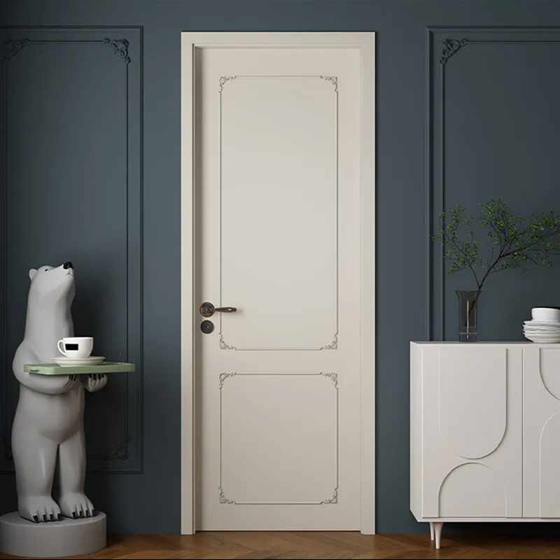 High-Quality MDF Flush Solid Core Acoustic Soundproof Door for Hotels, Apartments, Villas Renovation Composite Paint Door PVC Paint Door Wooden Door
