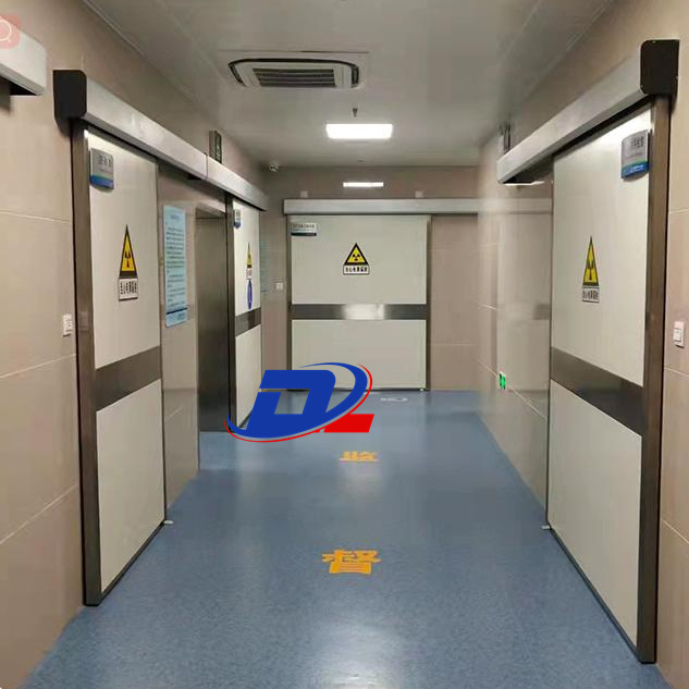 Radiation Shielding Clean Room Automatic Air-Tight Sliding Hospital Medical Airtight Sliding Door for Operation Room