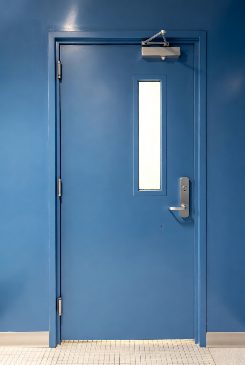 Premium Smoke Control Steel Fire Door with UL Certification