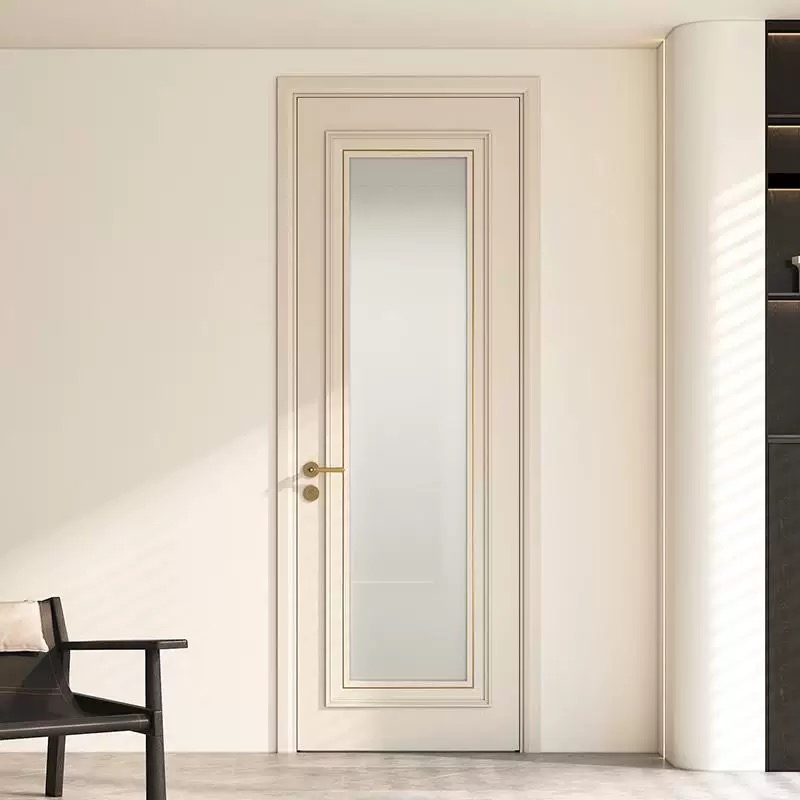 Acoustic Office 55dB Stc/Fire Rated Laminated Security Burglar Proof/En35 WPC Paint Glass Door