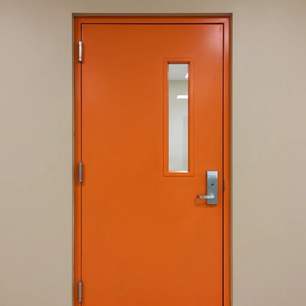 Premium Smoke Control Steel Fire Door with UL Certification