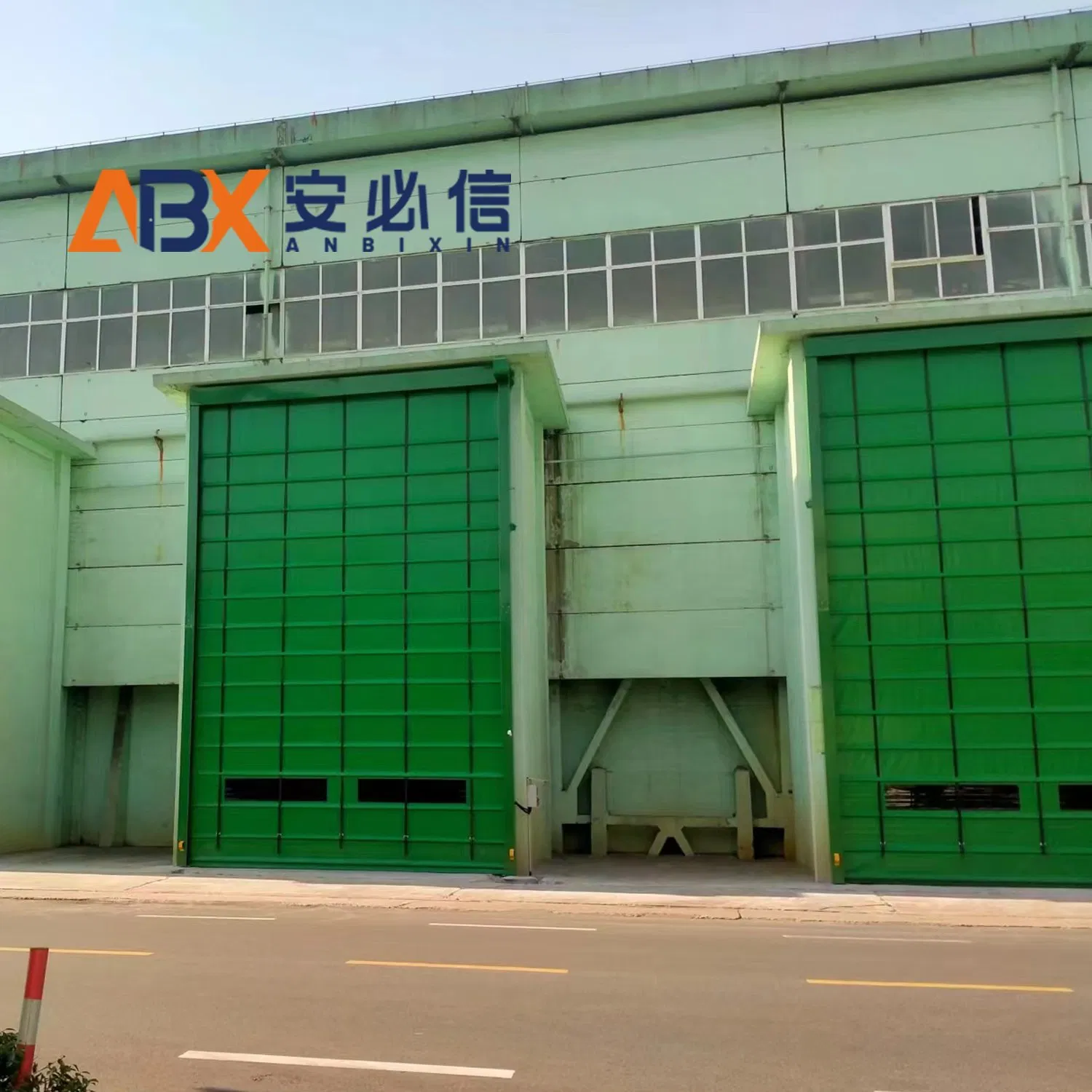 Aluminium PVC Industrial High Speed Quick Stacking Door with Durable Build and Energy Savings