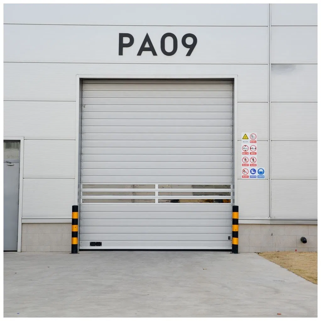 Fastlink High Performance Industrial Logistic Electric Automatic Rapid Roll up Spiral High Speed Doors