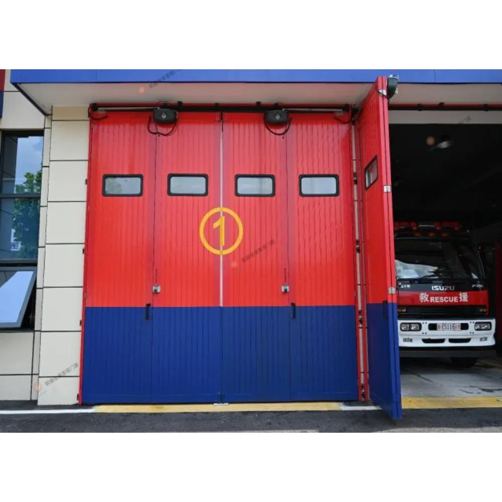 Premium Fire Rated Folding Sliding Steel Aluminum Workshop Door