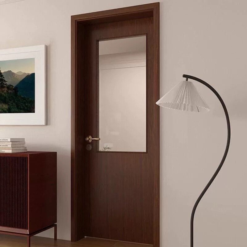 Acoustic Office 55dB Stc/Fire Rated Laminated Security Burglar Proof/En35 WPC Paint Glass Door