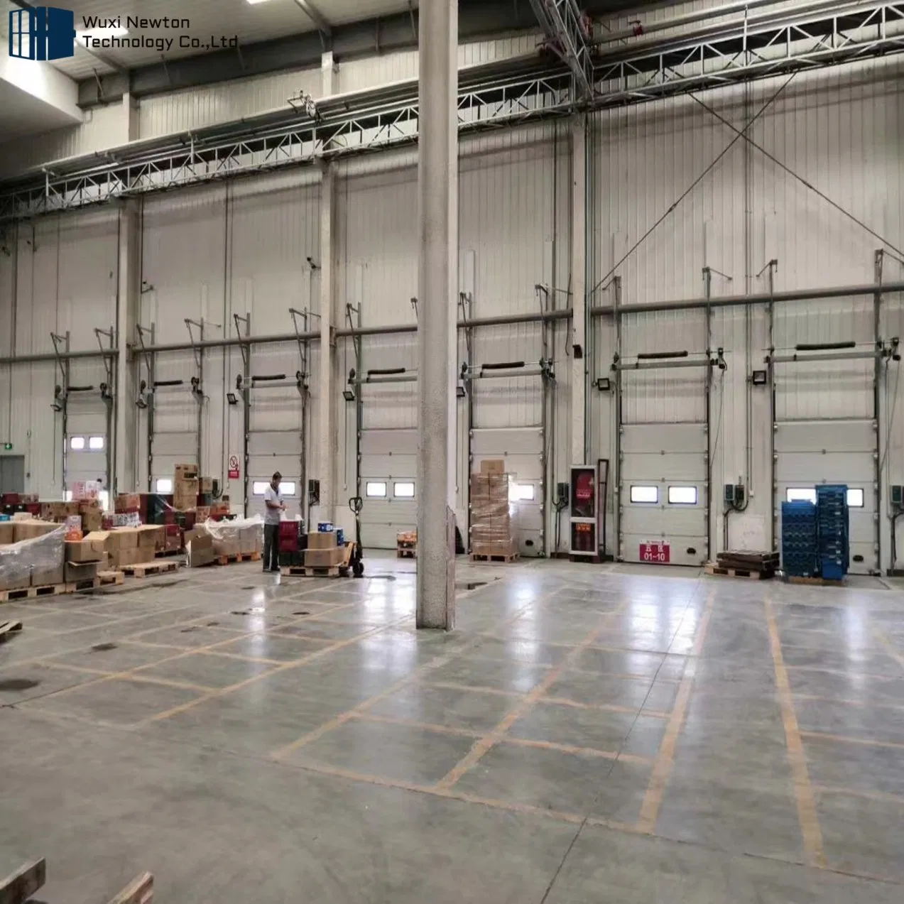 Factory Wholesale Fire Garage Gate Industrial Lifting Door Standard Perspective Highspeed Sliding Door Industrial Sectional Door