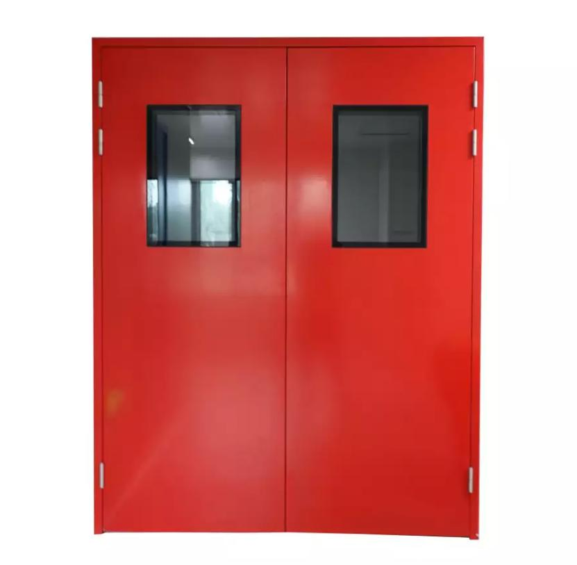 Double Doors Steel Emergency Exit Door with Other Cleaning Equipment